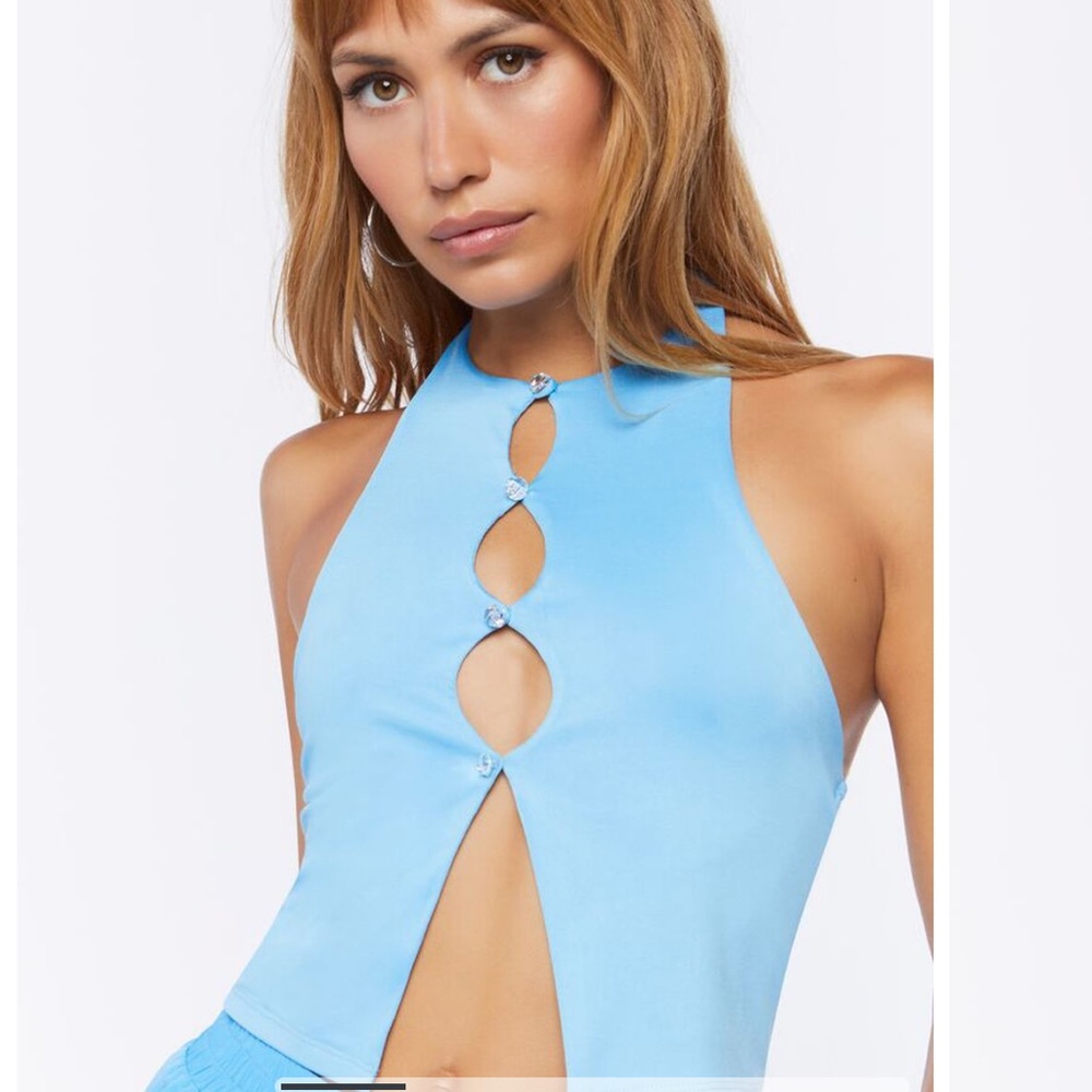 Y2K cutout shirt